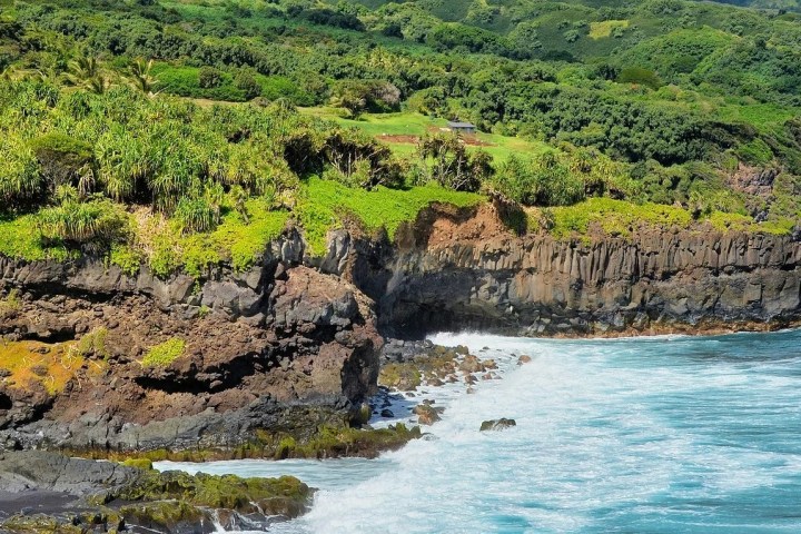 a beach in Maui, Hawaii