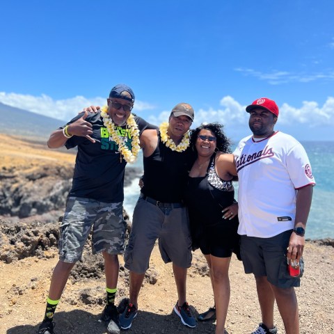 Jason Rogers et al. that are standing in the dirt